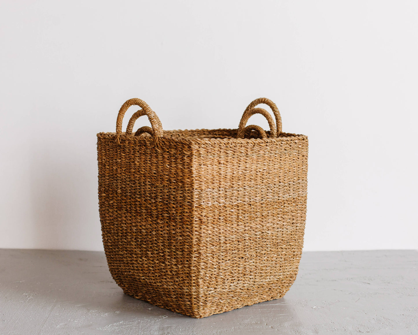 Square Laundry Basket, harvest