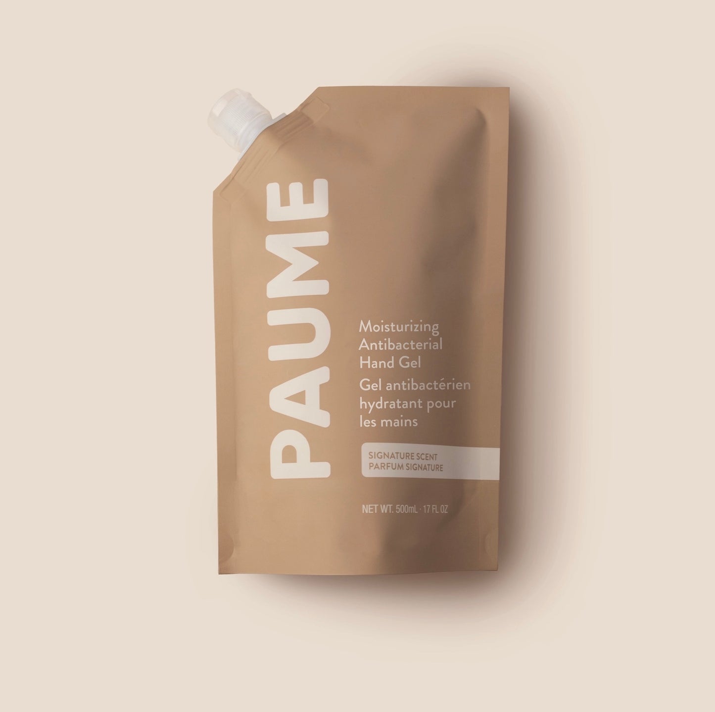 PAUME Moisturizing Antibacterial Hand Gel Refill Bag