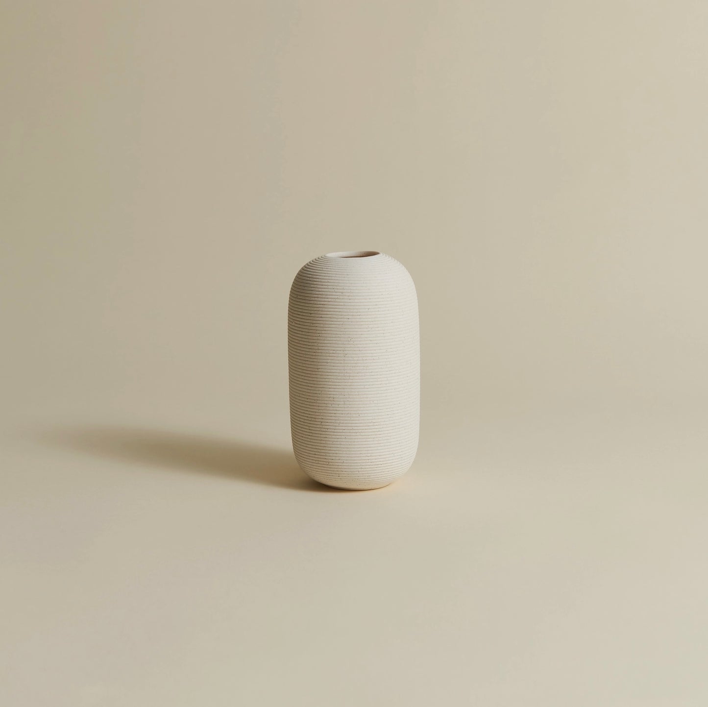 Skinny Neck Vase-Matte white