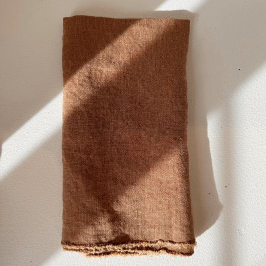 Terracotta Fringe Napkins