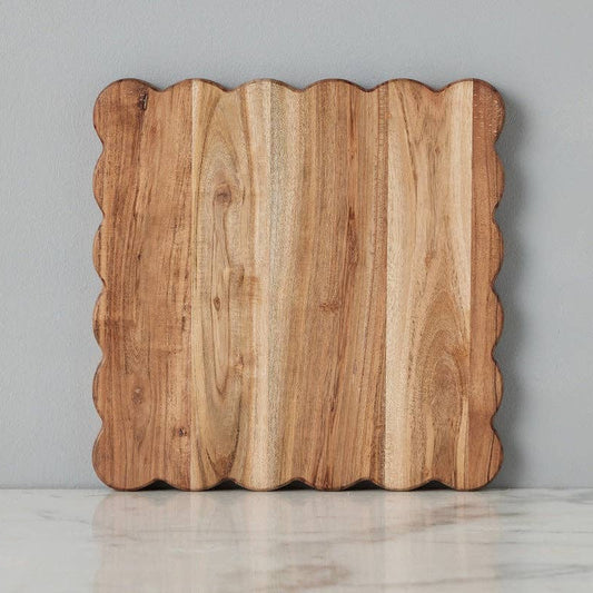 Scalloped Cutting Board, Medium Square