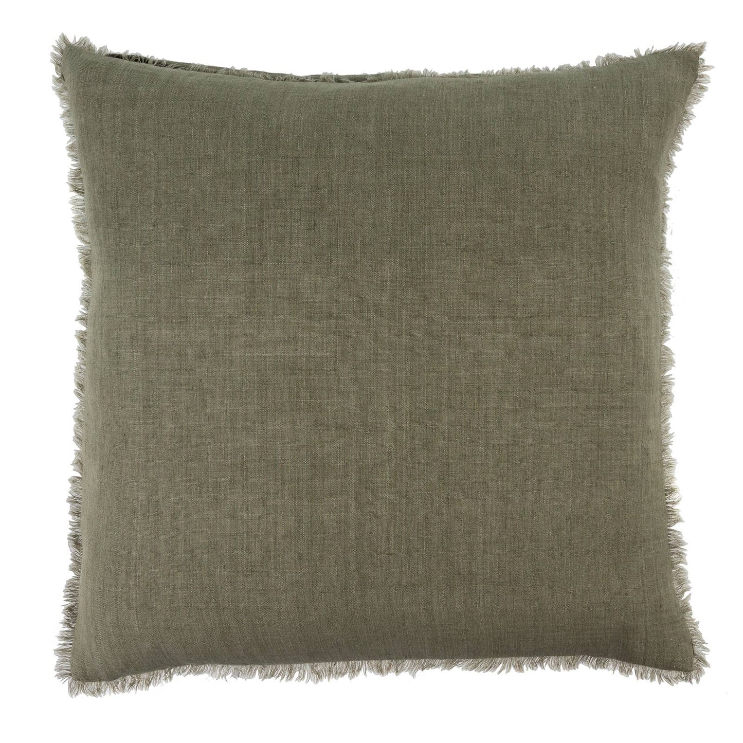 24x24 Lina Linen Pillow Laurel