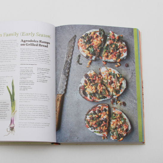 Six Seasons inside of cook book
