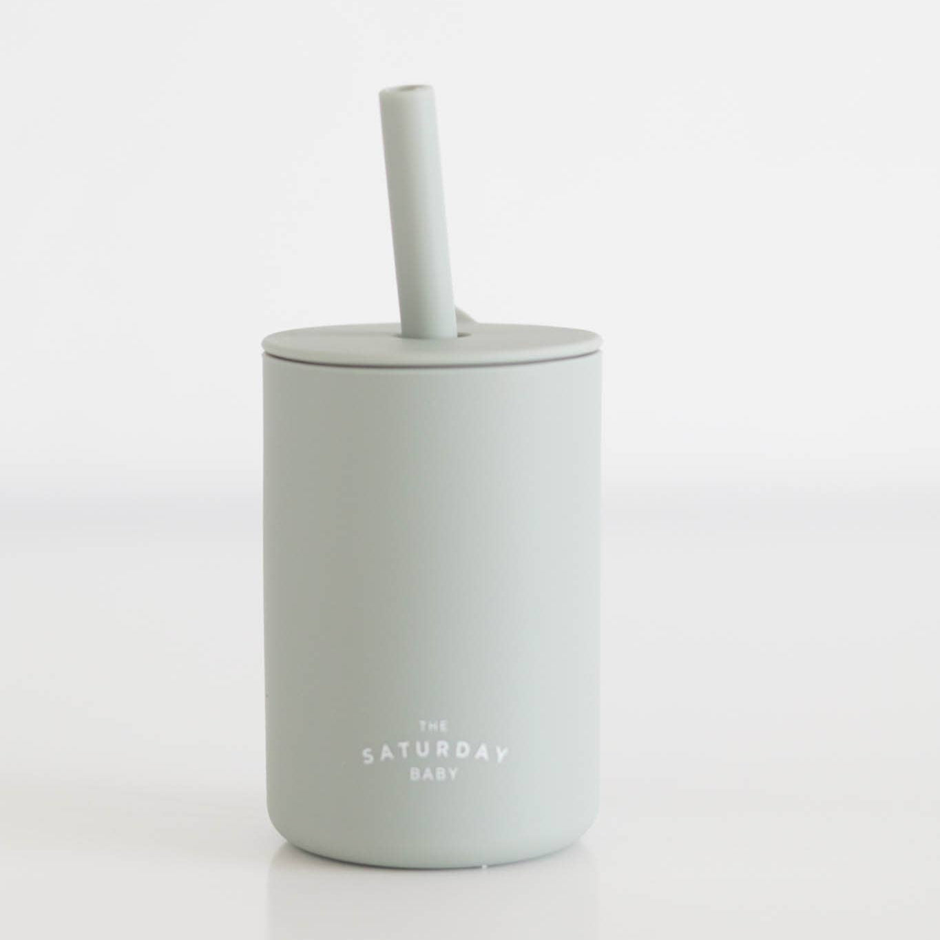 The Saturday Baby Silicone Straw Cup