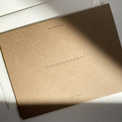 Congratulations No. 01