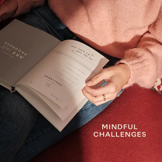 Guided Gratitude Journal, A5 Hardcover - Stay Grounded