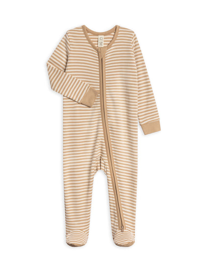 Peyton Zipper Sleeper - Stripe Collection