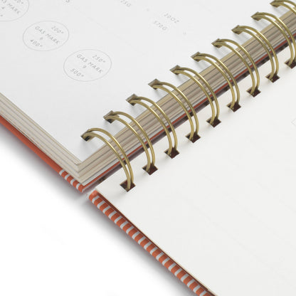 Guided Recipe Journal, Hardcover B5 Spiral - Eat Well