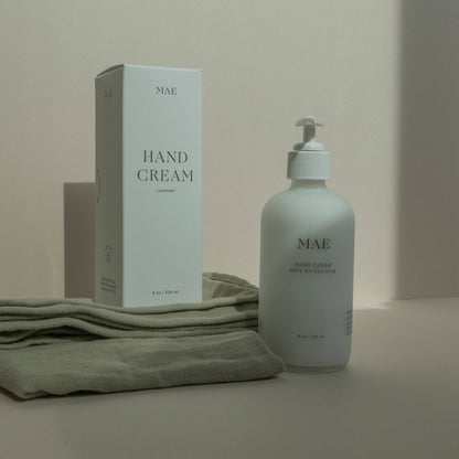 Lavender Moisturizing Hand Cream - Vegan, Essential Oil