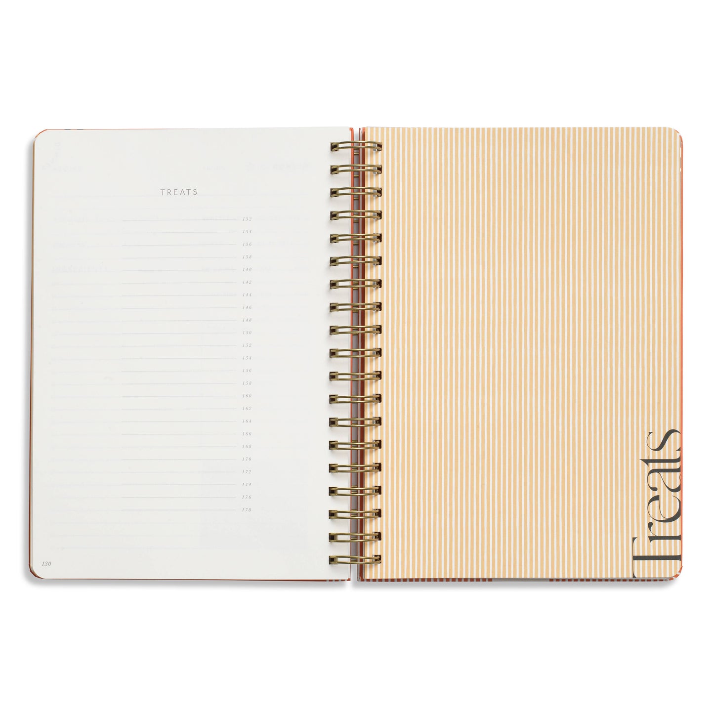 Guided Recipe Journal, Hardcover B5 Spiral - Eat Well