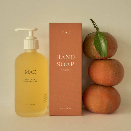 Petitgrain Clean Hand Soap - Vegan, Essential Oil