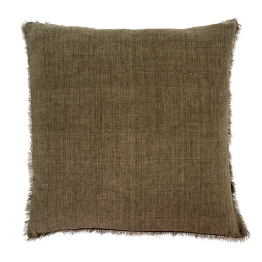 24x24 Lina Linen Pillow Shadow