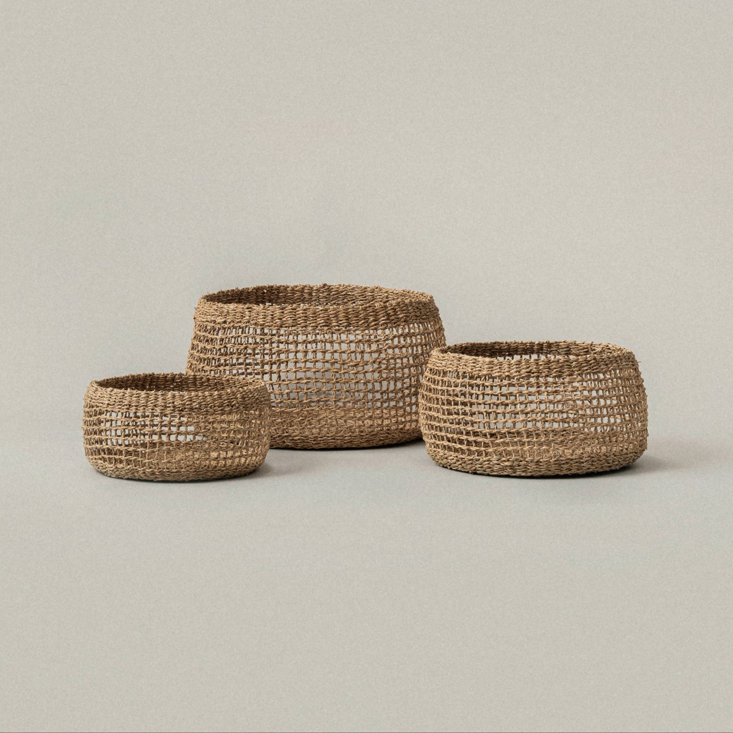 Seagrass Round Storage Basket – Siwa Round Large