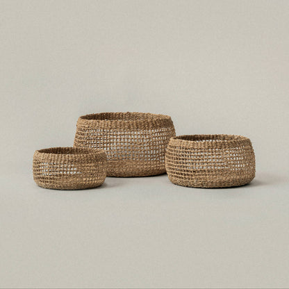 Seagrass Round Storage Basket – Siwa Round Large