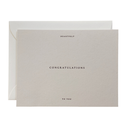 Congratulations No. 01