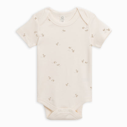 Afton Bodysuit - Duck / Oat + Chai