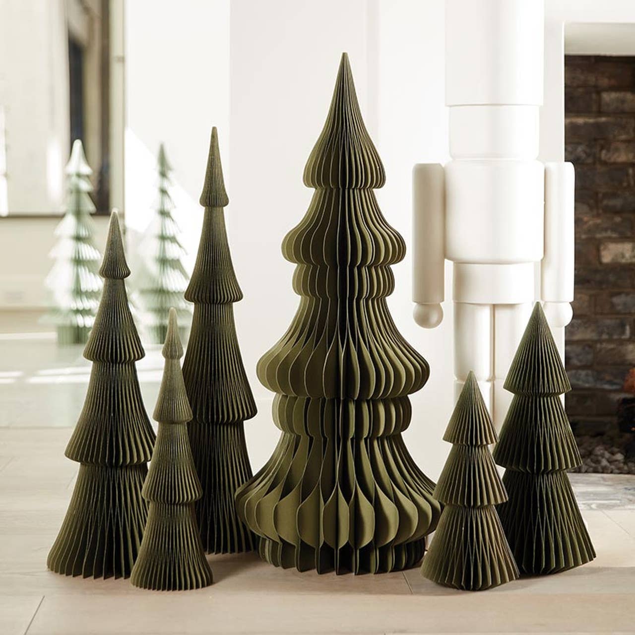 Paper Tree - Balsam Fir Forest Green 14"