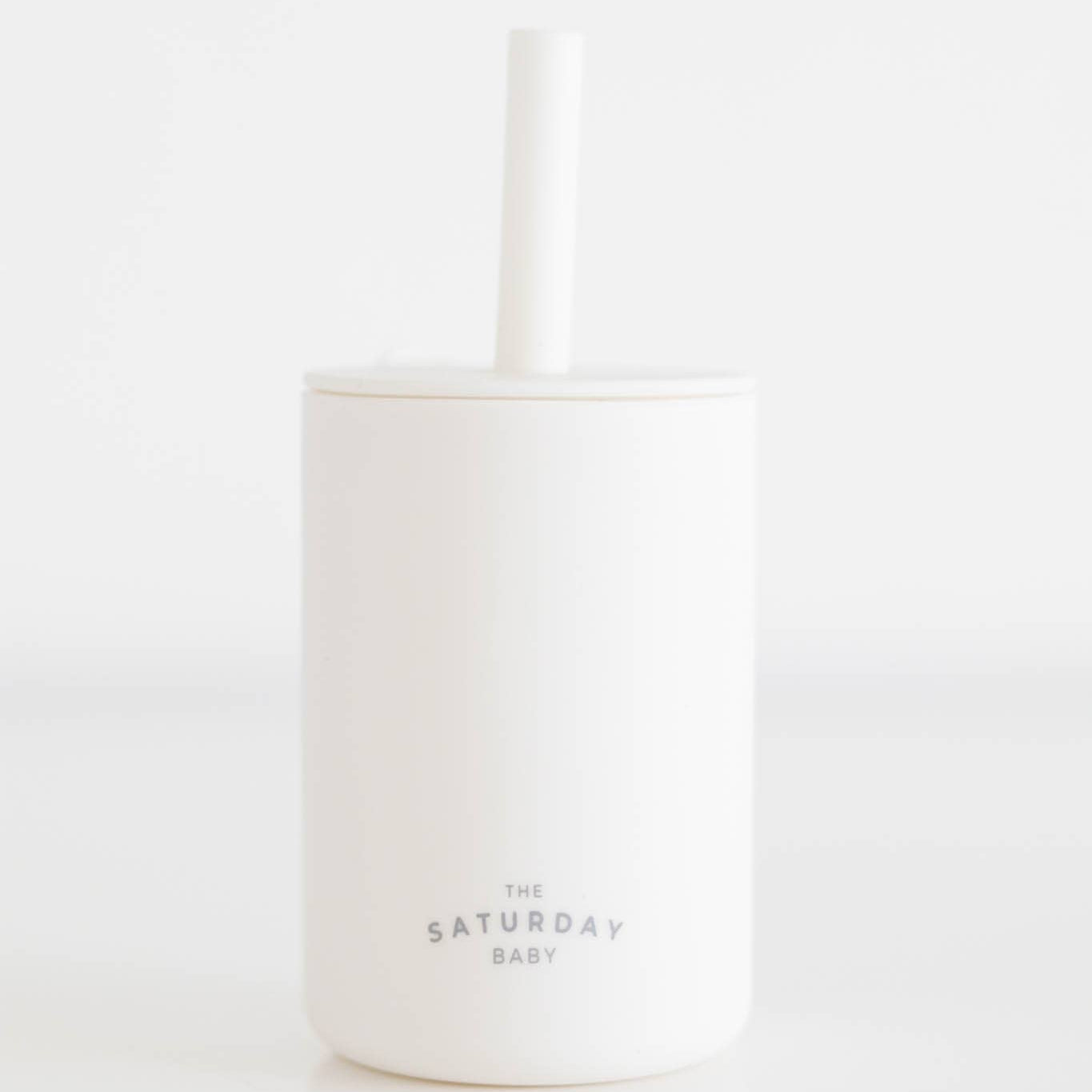 The Saturday Baby Silicone Straw Cup