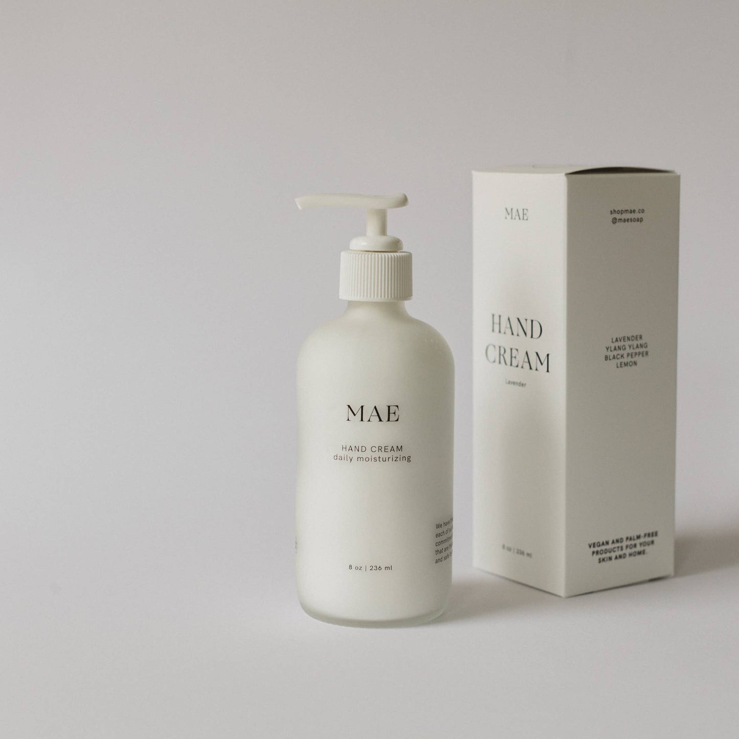 Lavender Moisturizing Hand Cream - Vegan, Essential Oil