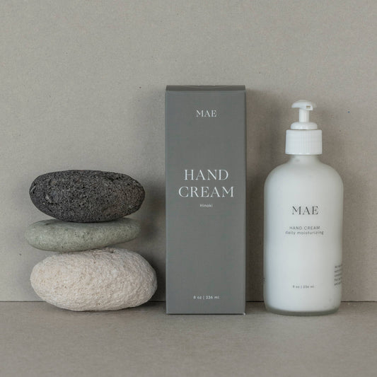 Hinoki Moisturizing Hand Cream - Vegan, Essential Oil