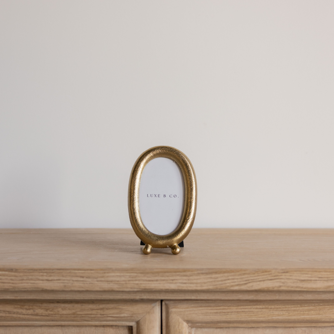 Brushed Brass Inspired Photo Frame