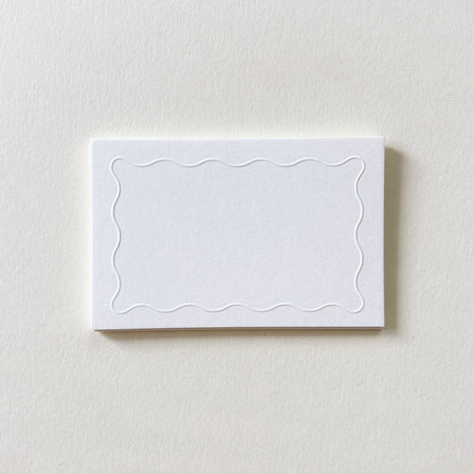 Squiggle Place Cards No. 01 Set of 12