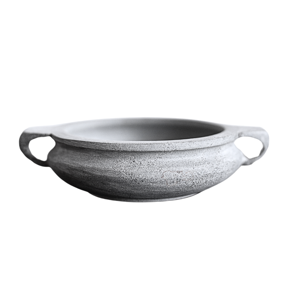 Soapstone Bowl Gray Blue Slate Stone
