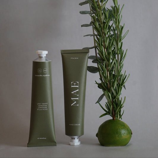 Eucalyptus Travel Size Hand Cream - Vegan, Essential Oil