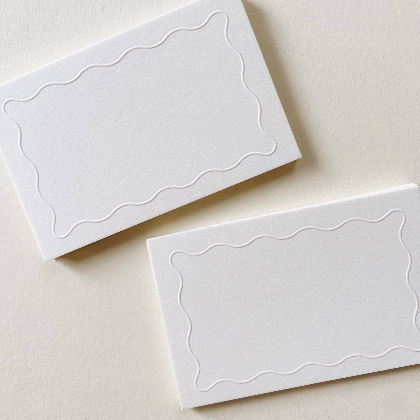 Squiggle Place Cards No. 01 Set of 12