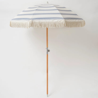 The Resort Luxe Beach Umbrella Coastal Blue