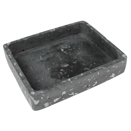 Black Terrazzo Tray