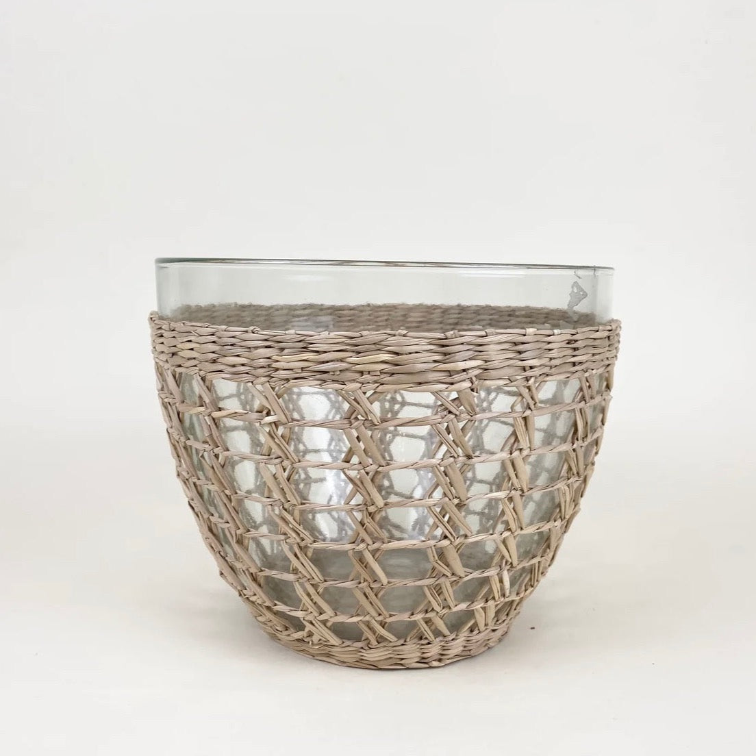 Seagrass Medium Cage Serving Bowl