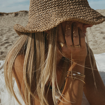 Helios Ring | Gold Sculptural Statement Ring