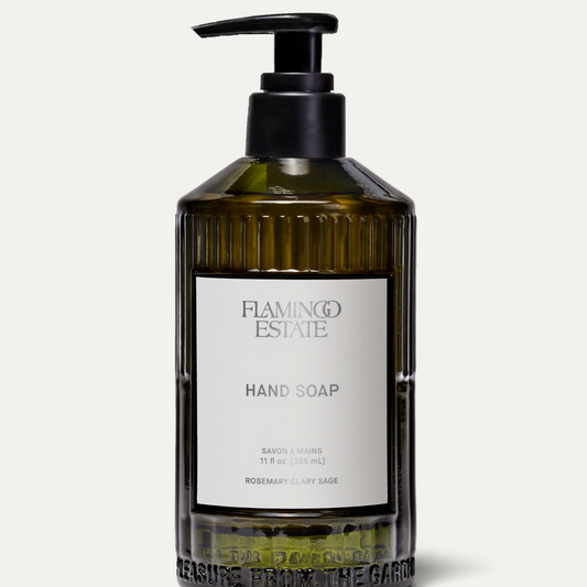 Rosemary Clary Sage Glass Hand Soap