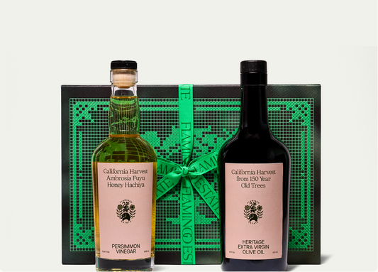 Olive Oil and Fuyu Persimmon Vinegar