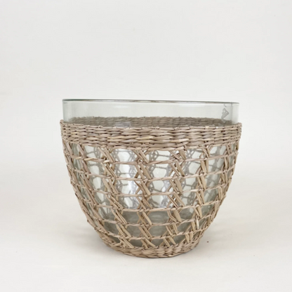 Seagrass Large Cage Serving Bowl