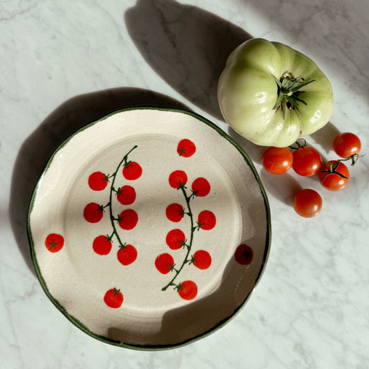 Cherry Tomatoes Lunch/Salad Plate