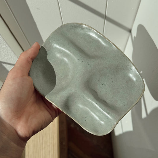 Ceramic Snack Plate 4 Wells