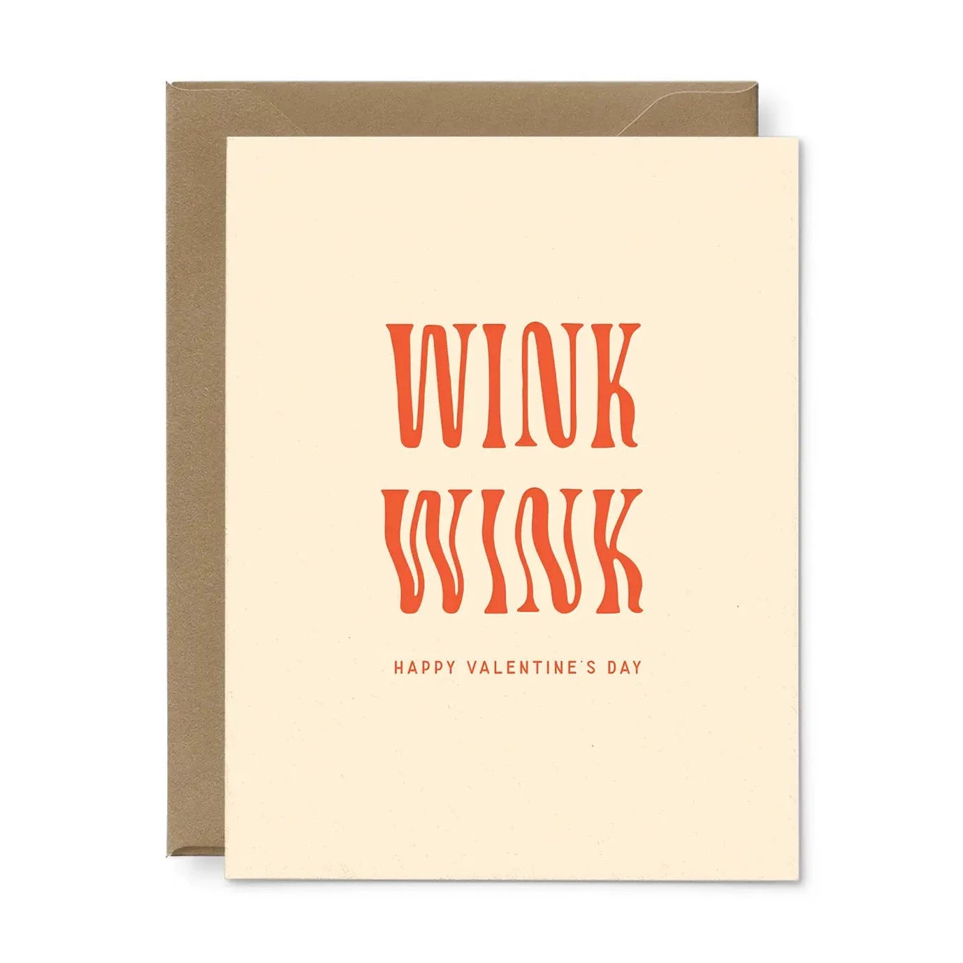 Wink Wink Valentine's Day Greeting Card