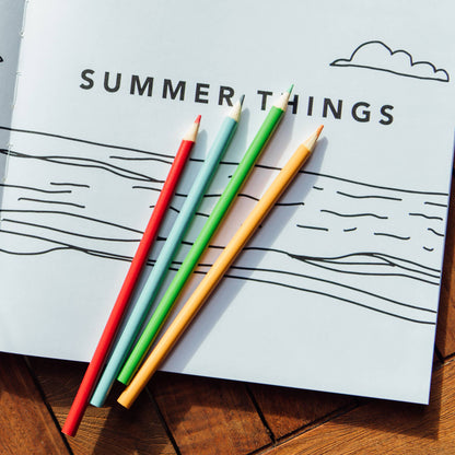 Summer Things: How to Draw Books for Kids (Summer Activity)