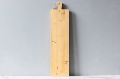 Natural Pine Wood Farmtable Oversized Plank, Large