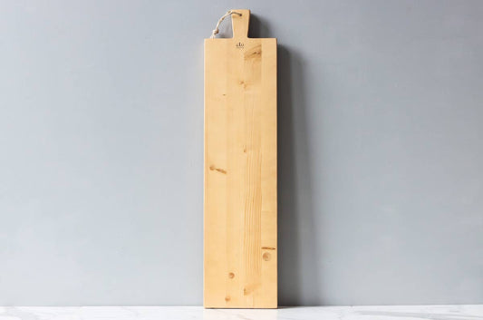 Natural Pine Wood Farmtable Oversized Plank, Large