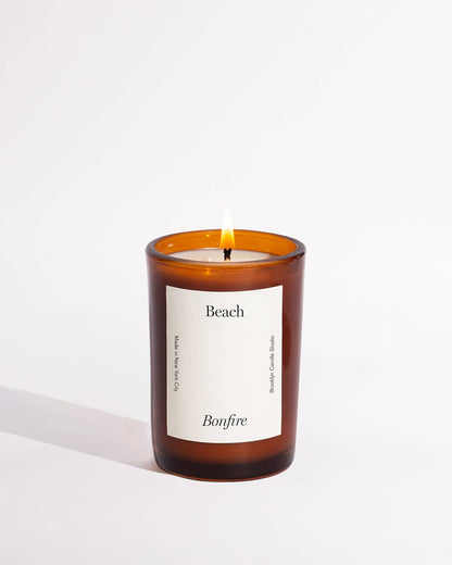 Beach Bonfire Fall Candle