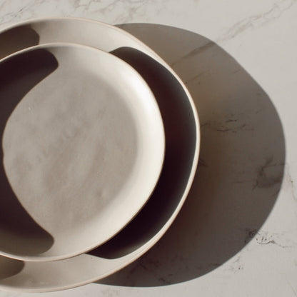 Organics Dinner Plate - Washed Stone