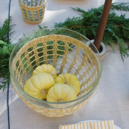 Seagrass Large Cage Serving Bowl