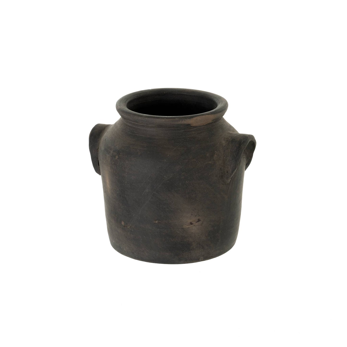 Milos Burnt Terracotta Urn S