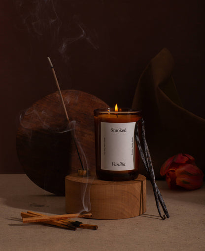 Smoked Vanilla Fall Candle