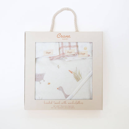 Charlie Farmhouse Goose HT/Wash Cloth Set