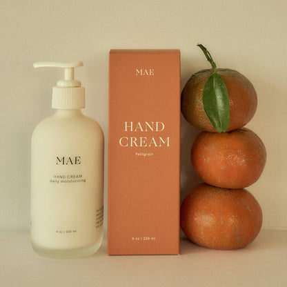 Petitgrain Moisturizing Hand Cream - Vegan, Essential Oil