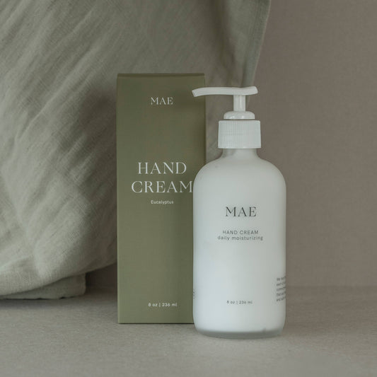 Eucalyptus Moisturizing Hand Cream - Vegan, Essential Oil
